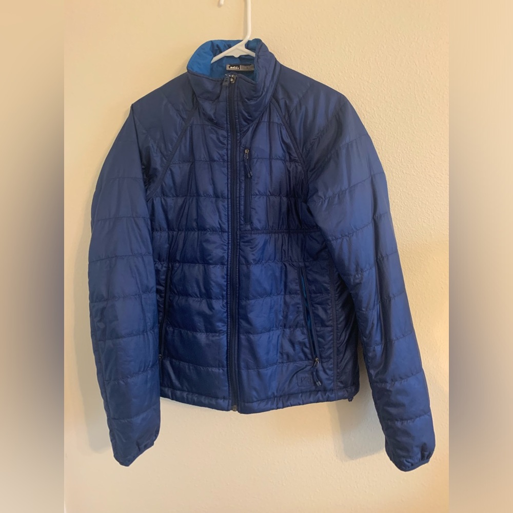 REI CO OP Mens puff jacket size small outdoors camping hiking backpacking